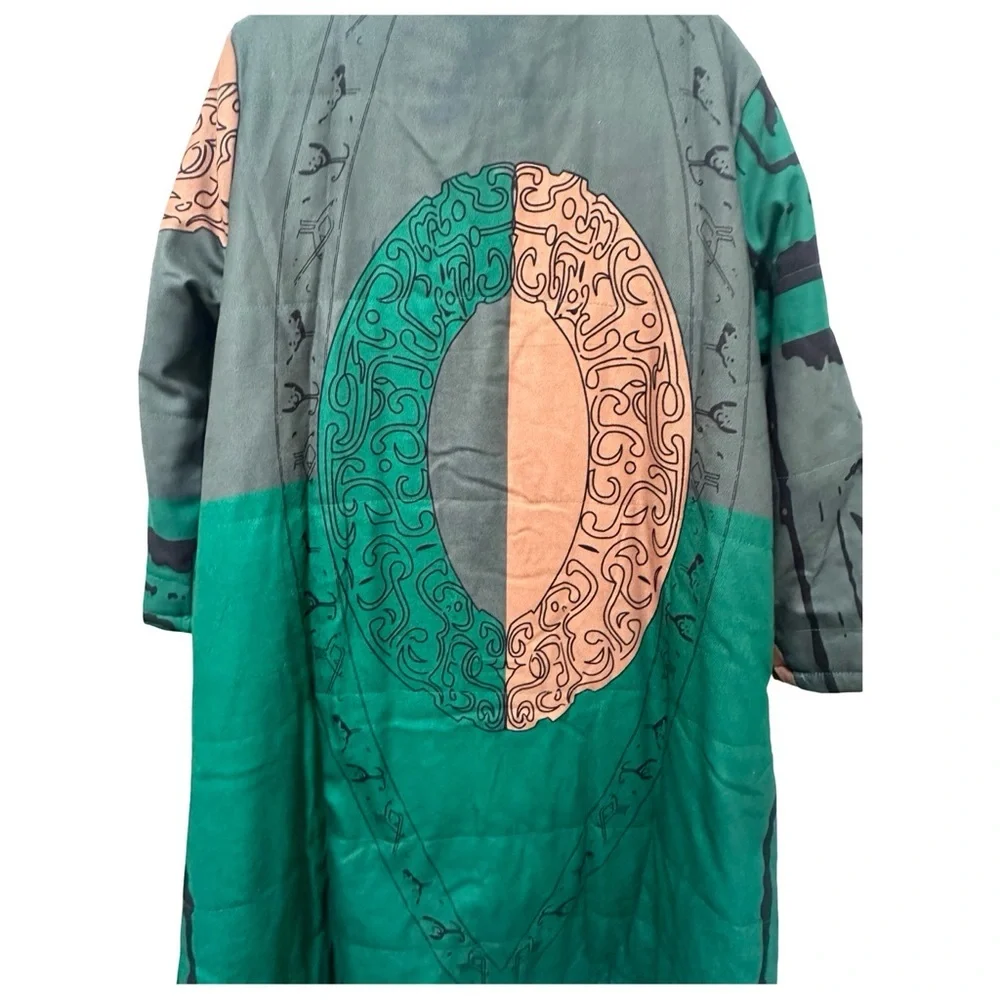 Artisan Patchwork Quilted Cotton Coat – Statement Piece - Picture 5 of 16